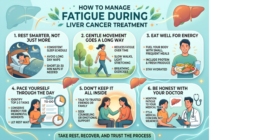 How Do I Manage Fatigue During Liver Cancer Treatment?
